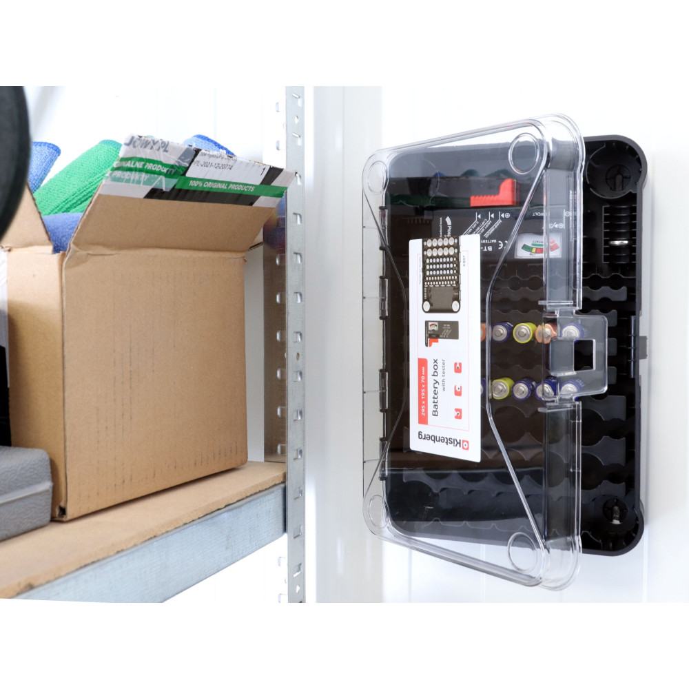 Organizer na baterie z testerem Kistenberg Battery Box KBBT - KBBT - Kistenberg - 3