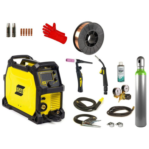 Spawarka 3w1 ESAB Rebel EMP 215ic - zestaw - 0700300985-G - ESAB - 2