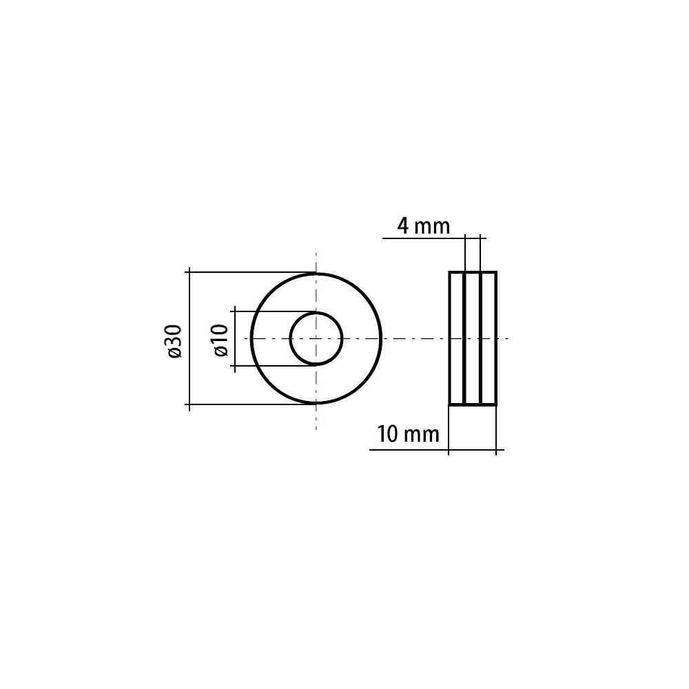 Rolka podajnika MIG 1,0-1,2V 10/30/10 mm / FIXWELD - rolka_a_1.0_1.2_v - FIXWELD - 2