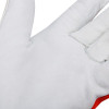 Skórzane rękawice robocze Remus Velcro Red / para / FIXWELD - remus_velcro_r-G - FIXWELD - 4