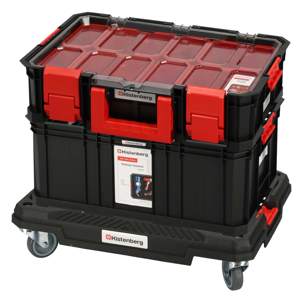 Zestaw mobilnych skrzynek narzędziowych dla elektryka Kistenberg Modular Solution KMSELE001 - KMSELE001_px - Kistenberg - 2