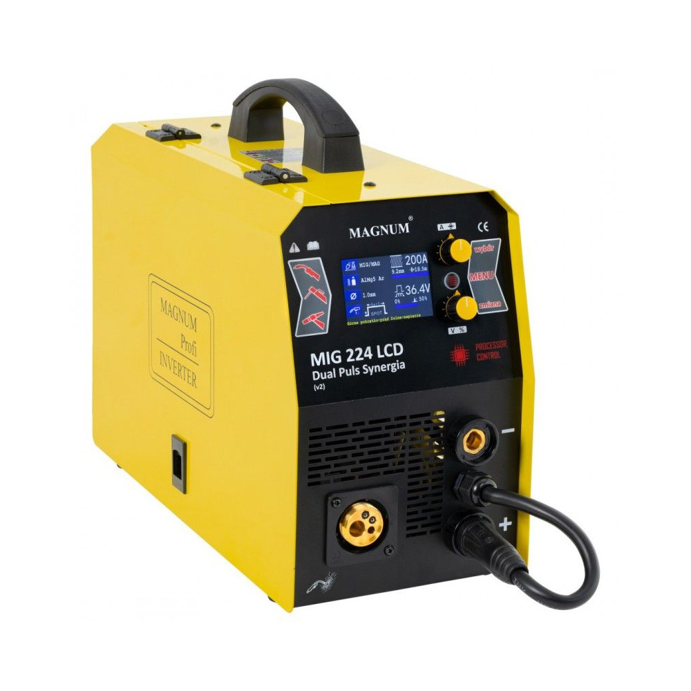 Spawarka Magnum MIG 224 LCD Dual Puls Synergia - zestaw - U MI 224 LCD-G - Magnum - 8