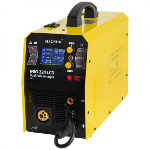 Spawarka Magnum MIG 224 LCD Dual Puls Synergia - zestaw - U MI 224 LCD-G - Magnum - 10