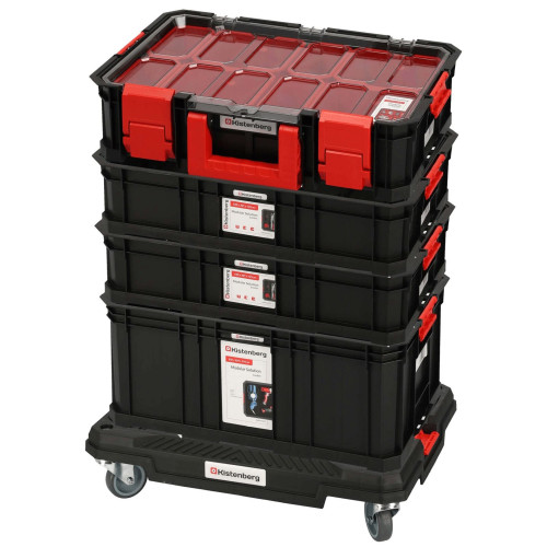 Zestaw mobilnych skrzynek narzędziowych dla elektryka Kistenberg Modular Solution KMSELE002 - KMSELE002_px - Kistenberg - 1