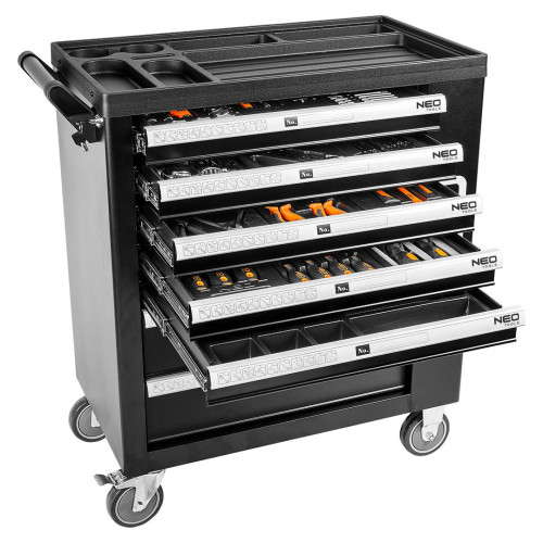 Szafka warsztatowa 7 szuflad, 149 elementów Neo Tools - 84-217+G - NEO Tools - 1