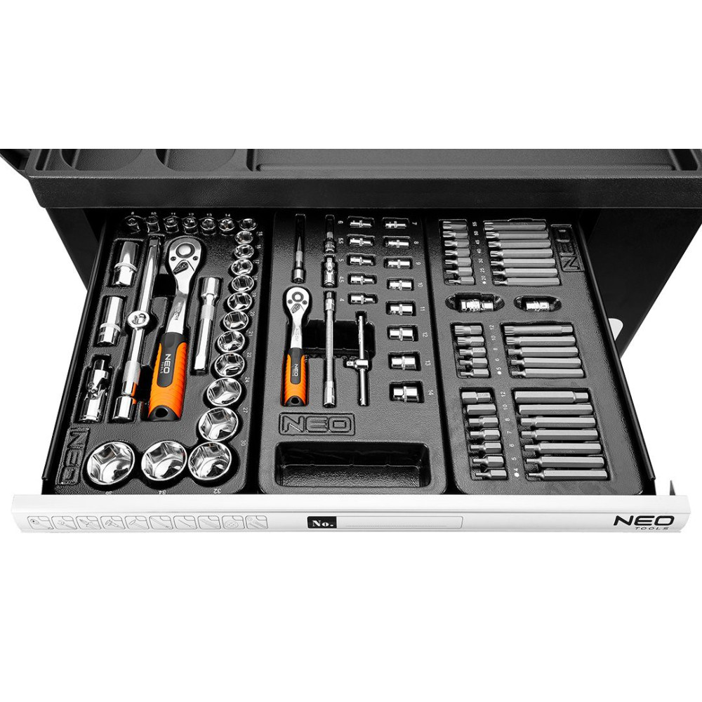 Szafka warsztatowa 7 szuflad, 149 elementów Neo Tools - 84-217+G - NEO Tools - 2