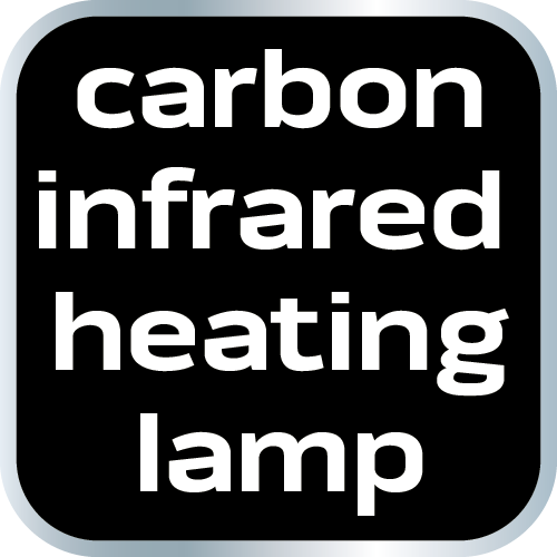 Przemysłowy promiennik do zastosowania na zewnątrz, element grzejny carbon infrared heating lamp Neo Tools - 90-039 - NEO Tools 