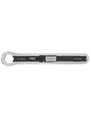 Klucz oczkowy nastawny, dwustronny 5 - 16 mm Neo Tools - 03-030 - NEO Tools - 1