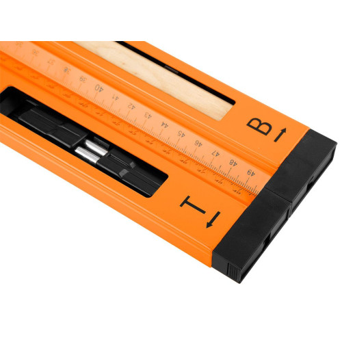 Kątomierz nastawny z poziomicą 500 mm, 2 libelle, ołówek Neo Tools - 72-225 - NEO Tools - 8