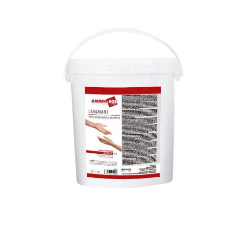 Pasta do mycia rąk Ambro-Sol BIAŁA PASTA Z MIKROGRANULKAMI 4000 ml 5 kg - P310 - Ambro-Sol - 1