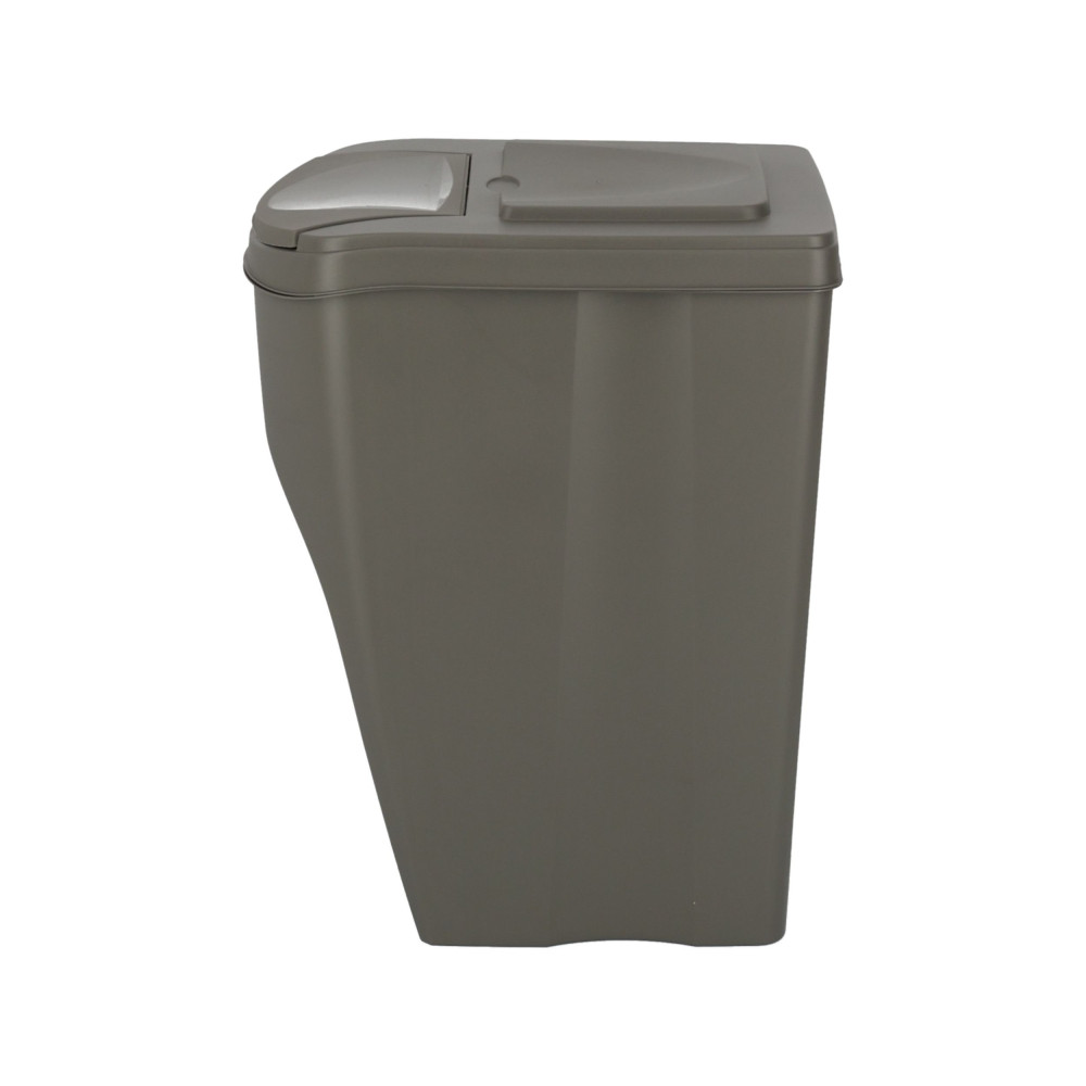 Kosze do segregacji śmieci Sortibox 4x35 l szare - zestaw - IKWB35S4-405U - Prosperplast - 8