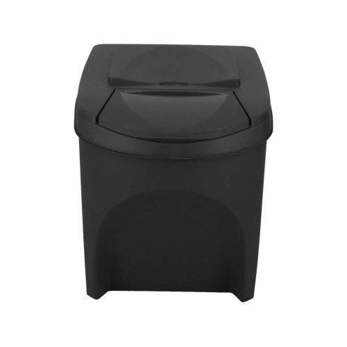 Kosze do segregacji śmieci Sortibox 4x25 l antracytowe - zestaw - IKWB25S4-S433 - Prosperplast - 6