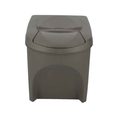 Kosze do segregacji śmieci Sortibox 4x25 l szare - zestaw - IKWB25S4-405U - Prosperplast - 7