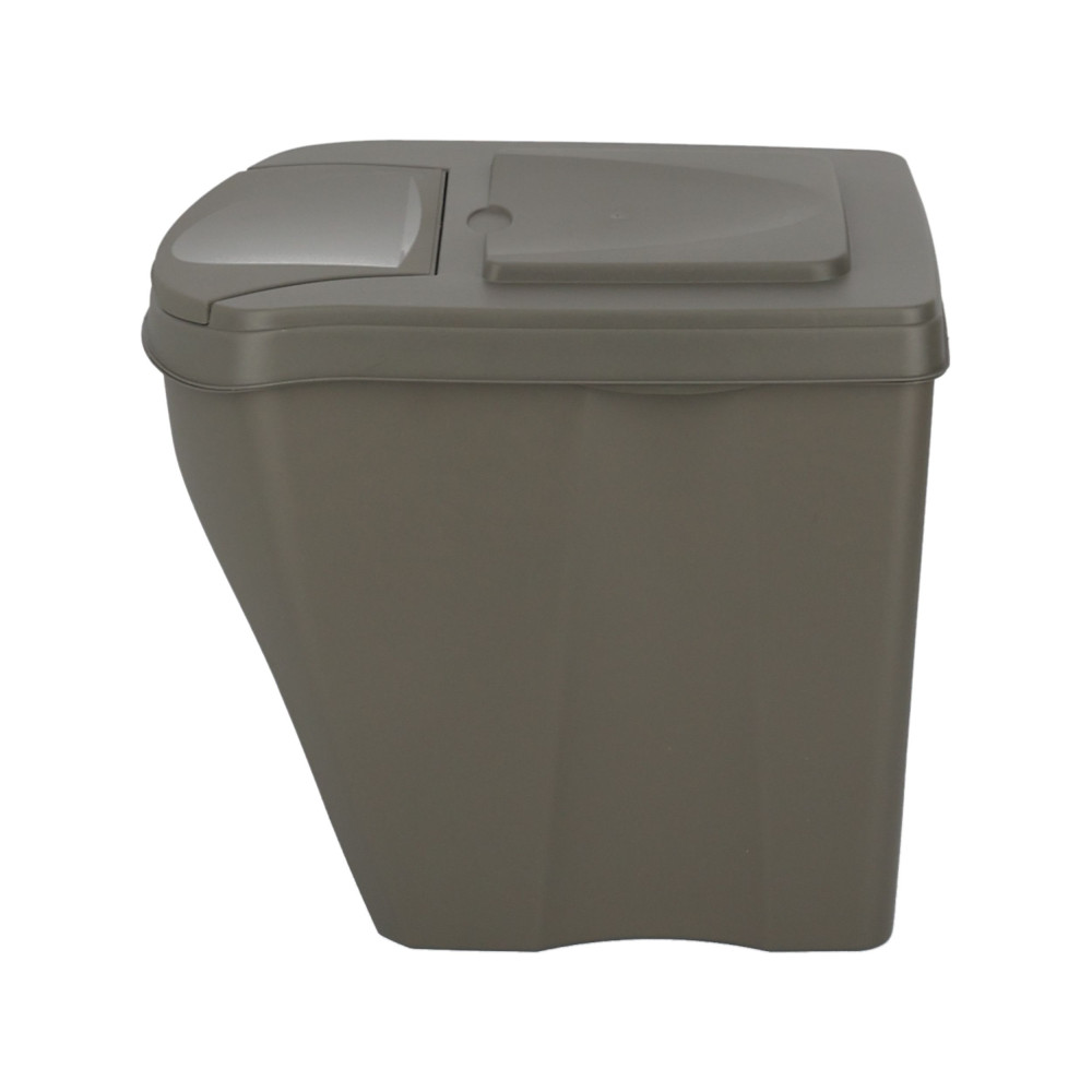 Kosze do segregacji śmieci Sortibox 4x25 l szare - zestaw - IKWB25S4-405U - Prosperplast - 8