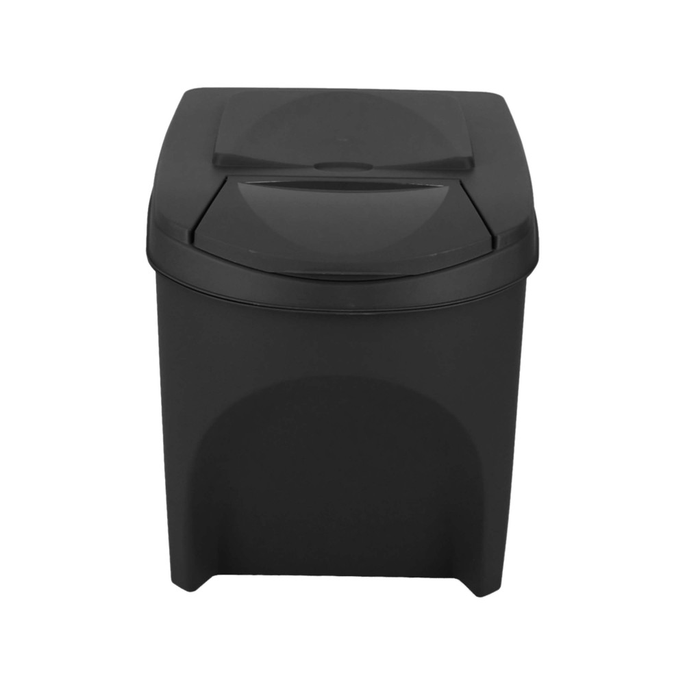 Kosze do segregacji śmieci Sortibox 3x25 l antracytowe - zestaw - IKWB25S3-S433 - Prosperplast - 6