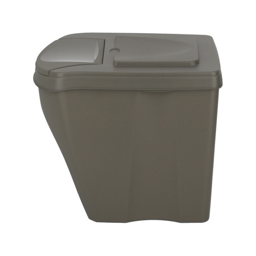Kosze do segregacji śmieci Sortibox 3x25 l szare - zestaw - IKWB25S3-405U - Prosperplast - 8