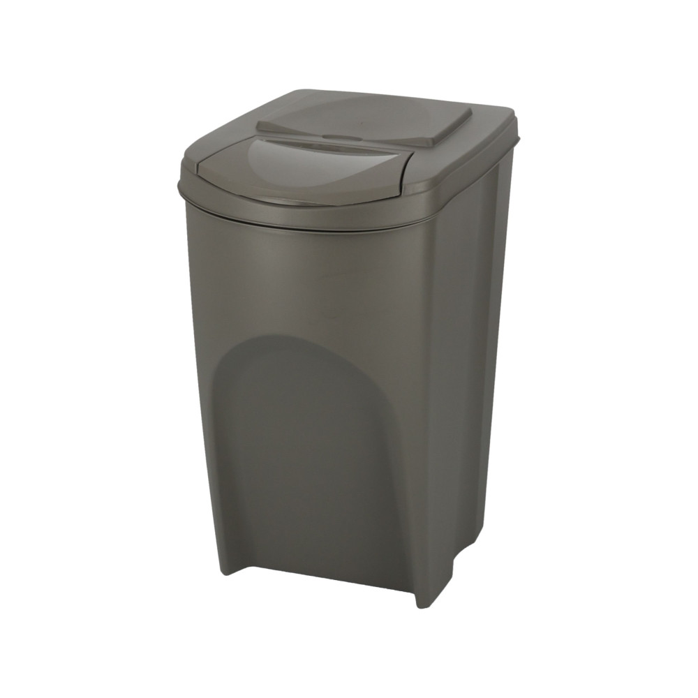 Kosze do segregacji śmieci Sortibox 2x25 l + 2x35 l szare - zestaw - IKWBMS4-405U - Prosperplast - 6