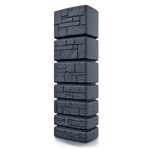 Zbiornik na wodę deszczową Prosperplast Tower Stone 350 l antracyt - IDTST350-S433 - Prosperplast - 1