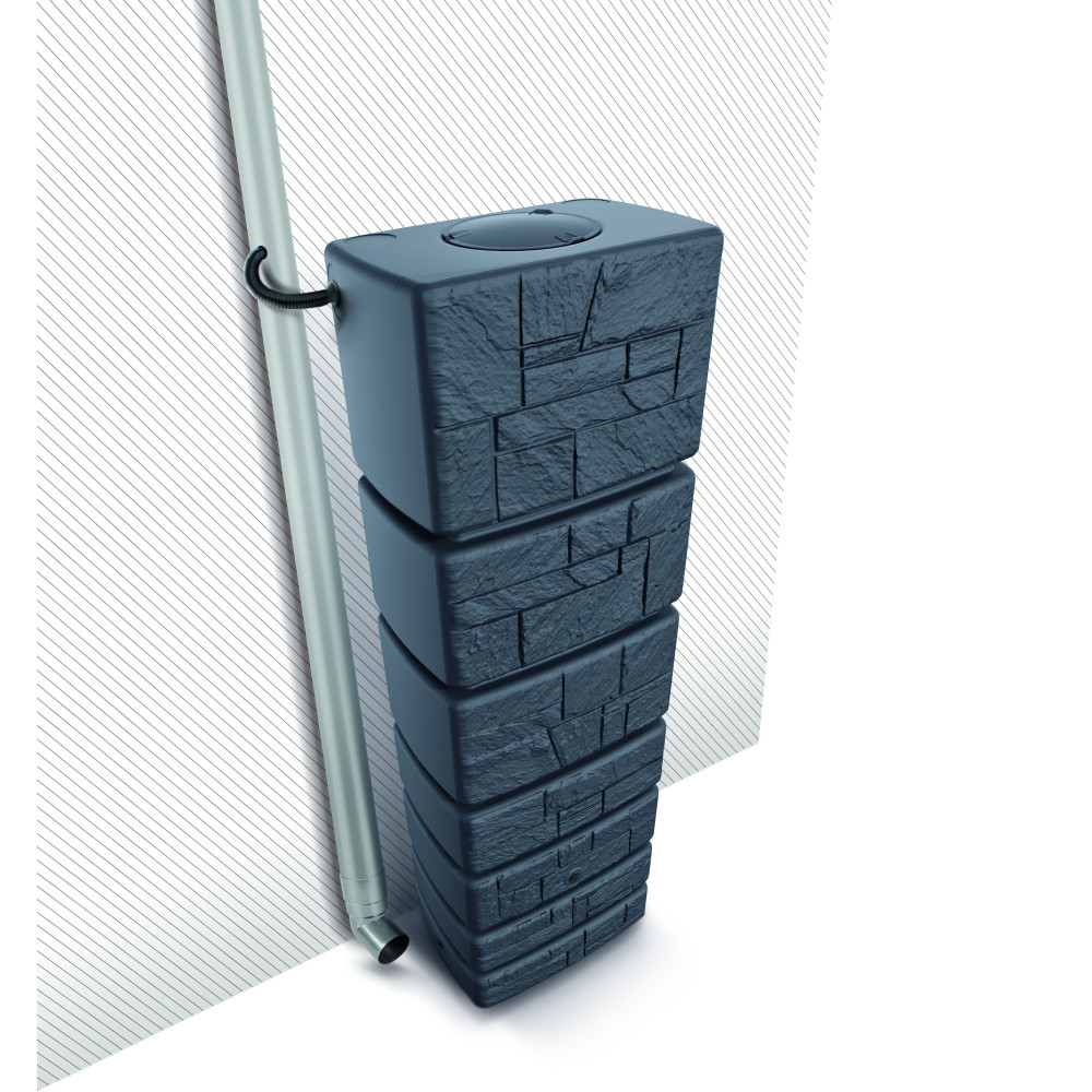 Zbiornik na wodę deszczową Prosperplast Tower Stone 350 l antracyt - IDTST350-S433 - Prosperplast - 3