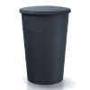 Zbiornik na wodę deszczową Prosperplast Smooth 160 l antracyt - IDSM160-S433 - Prosperplast - 1