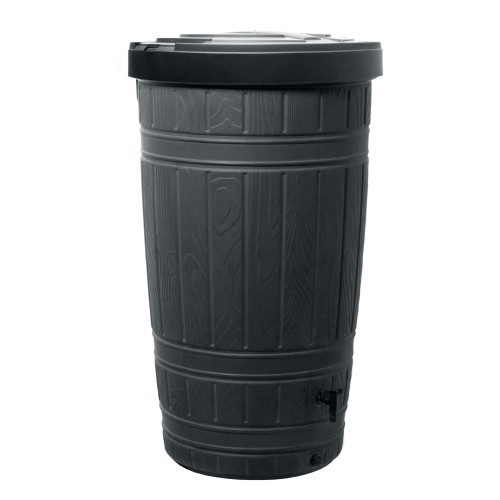 Zbiornik na wodę deszczową Prosperplast Woodcan 265 l czarny - IDWO265-S411 - Prosperplast - 1