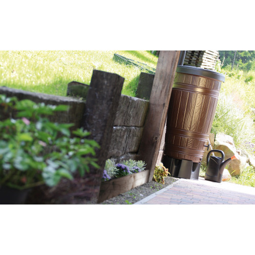 Zbiornik na wodę deszczową Prosperplast Woodcan 265 l czarny - IDWO265-S411 - Prosperplast - 4