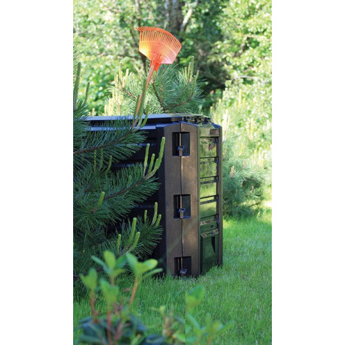 Kompostownik Prosperplast COMPOGREEN 380 l czarny - IKL380C-S411 - Prosperplast - 1 2