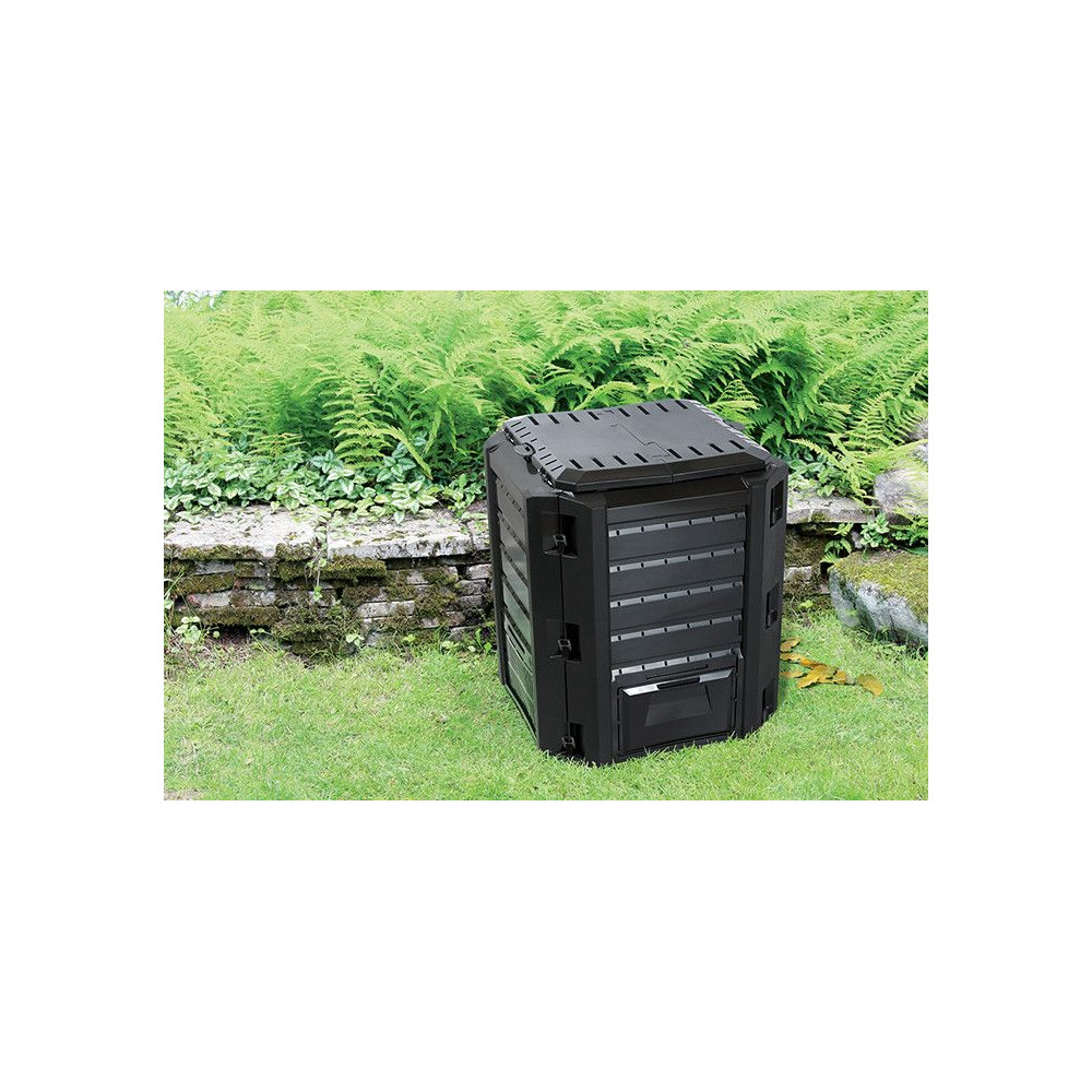 Kompostownik Prosperplast COMPOGREEN 380 l czarny - IKL380C-S411 - Prosperplast - 3