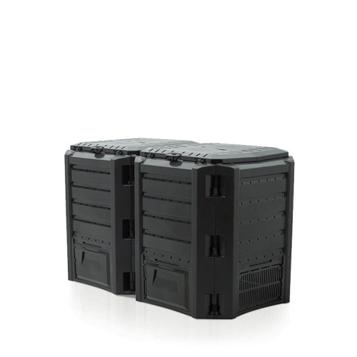 Kompostownik Prosperplast MODULE COMPOGREEN 800 l czarny - IKLM800C-S411 - Prosperplast - 1