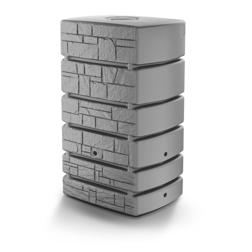 Zbiornik na wodę deszczową Prosperplast Tower Stone 500 l smooth gray - IDTST500-429U - Prosperplast - 1