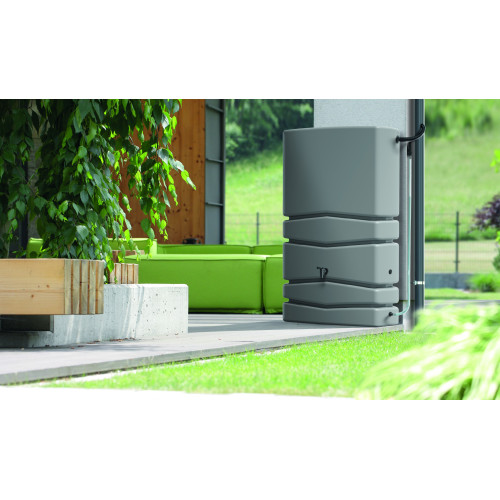 Zbiornik na wodę deszczową Prosperplast Aqua Tower 350 l antracyt - IDTC350-S433 - Prosperplast - 1 2