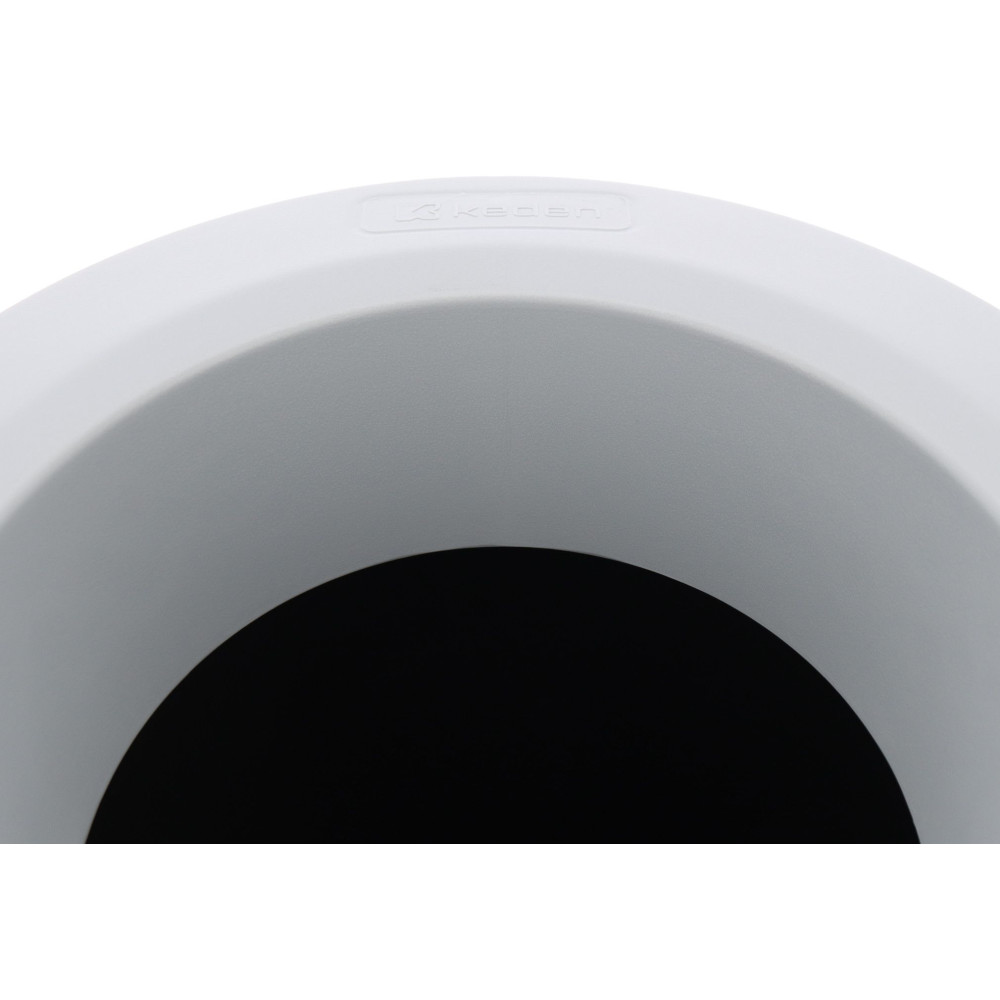 Kosz na śmieci Keden Compacta R 25 l smooth gray - NRBO25-429U - Keden - 7