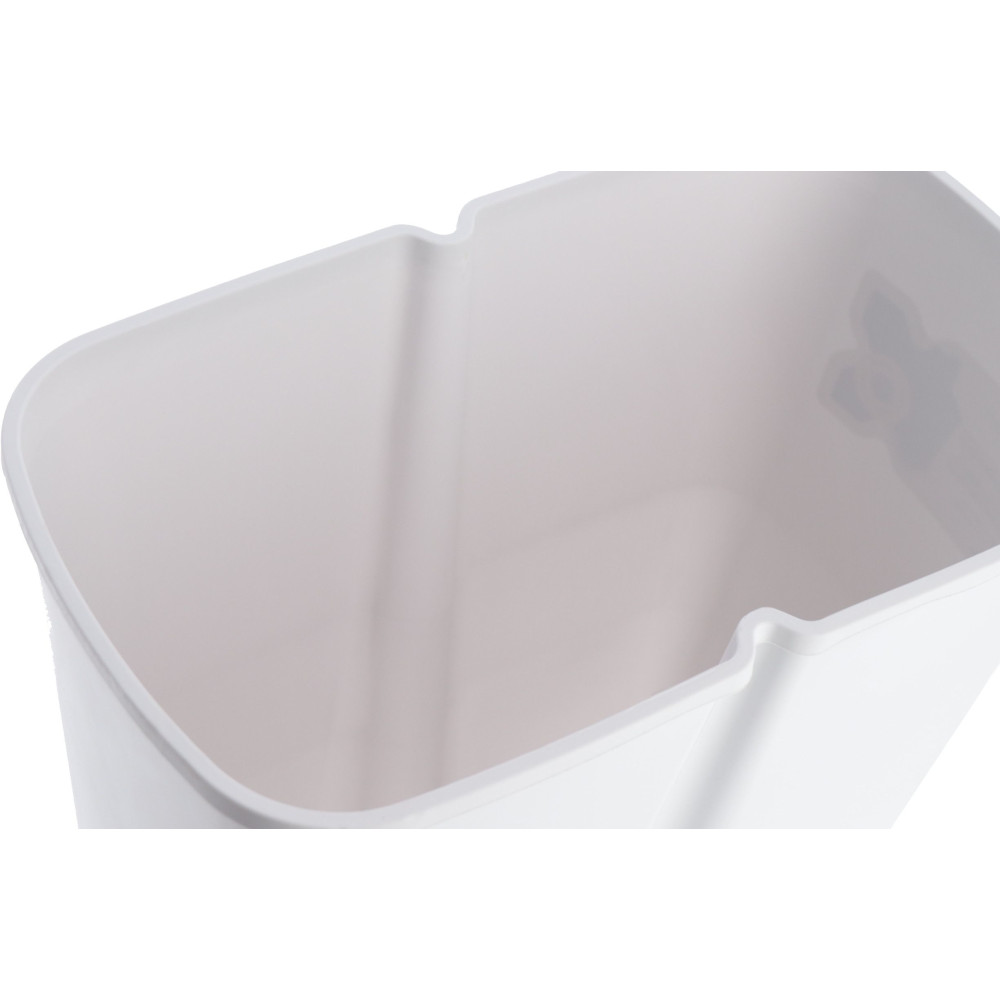 Kosz na śmieci Keden Compacta Q DUO 45 l czarny / jasny zielony - NDAB45-5575C/S411 - Keden - 9