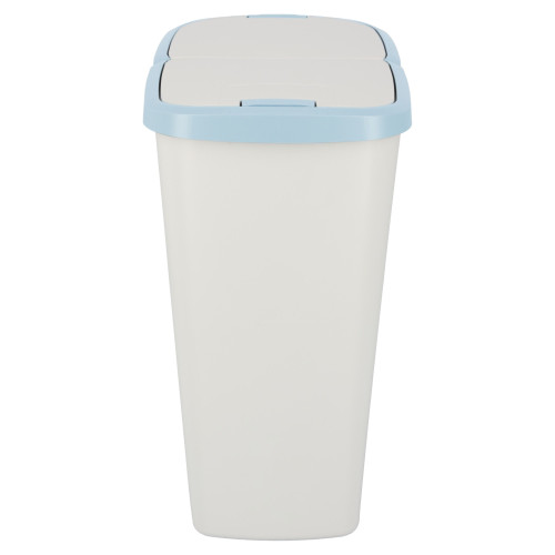 Kosz na śmieci Keden Compacta Q DUO 45 l popielaty / jasny niebieski - NDAB45-2717C/427C - Keden - 4