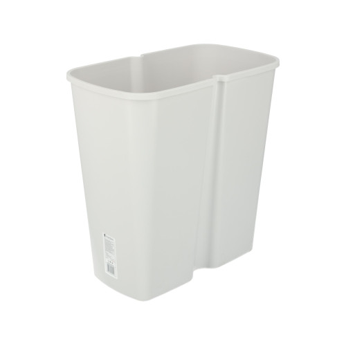 Kosz na śmieci Keden Compacta Q DUO 45 l popielaty / smooth gray - NDAB45-429U/427C - Keden - 5