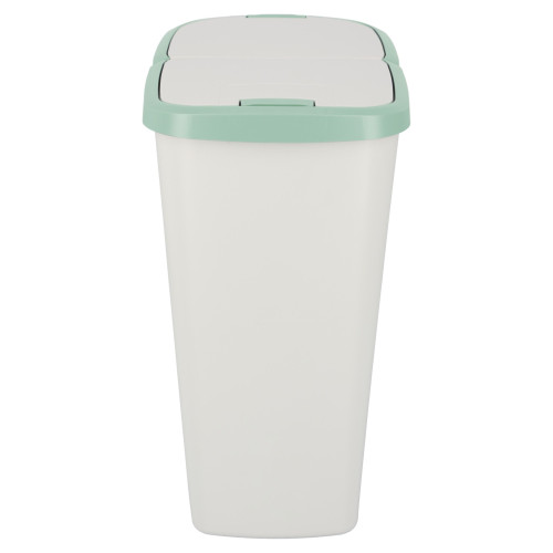 Kosz na śmieci Keden Compacta Q DUO 45 l popielaty / jasny zielony - NDAB45-5575C/427C - Keden - 4