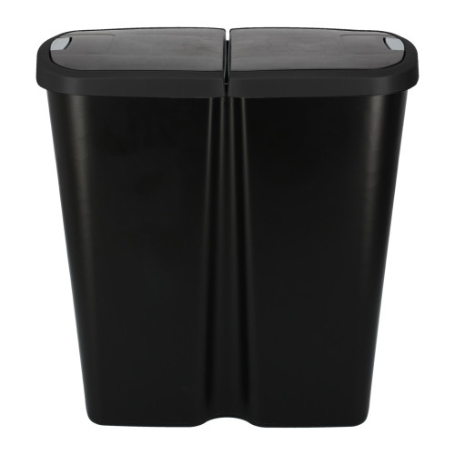 Kosz na śmieci Keden Compacta Q DUO 45 l czarny - NDAB45-S411 - Keden - 3