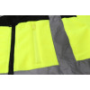 Bluza polarowa robocza odblaskowa żółta Dedra - BH80P3 - Dedra - 2