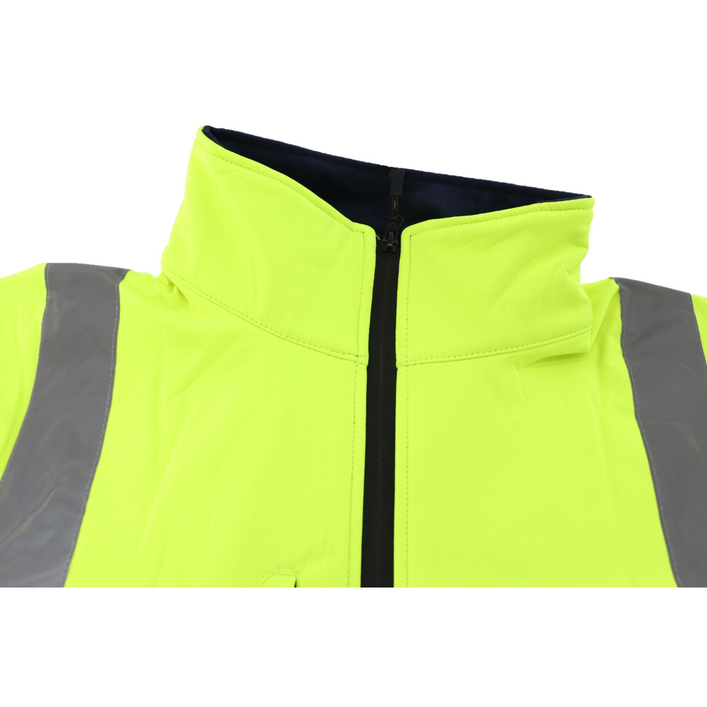 Softshell kurtka robocza odblaskowa żółta Dedra - BH80KS3 - Dedra - 3