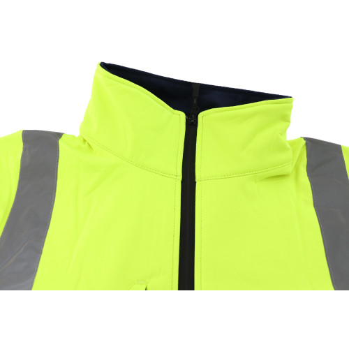 Softshell kurtka robocza odblaskowa żółta Dedra - BH80KS3 - Dedra - 3