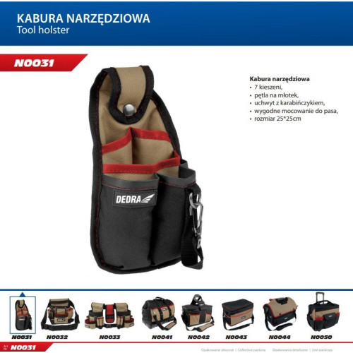 Kabura narzędziowa Dedra - N0031 - Dedra - 6