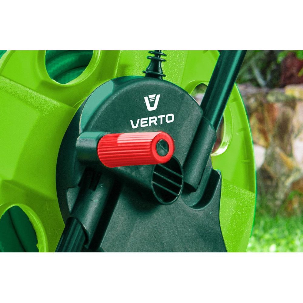 Wózek z bębnem na wąż ogrodowy Verto - 15G791 - Verto - 4