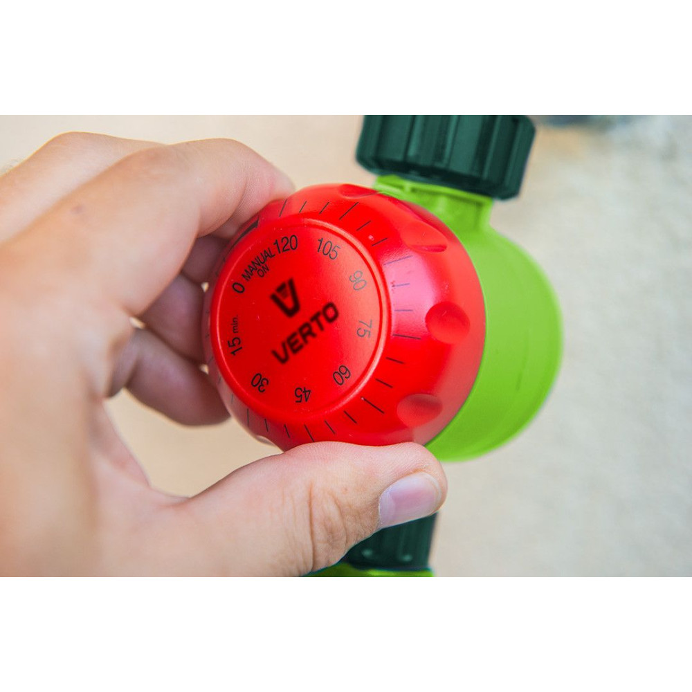 Ogrodowy wyłącznik czasowy na kran Verto - 15G750 - Verto - 7