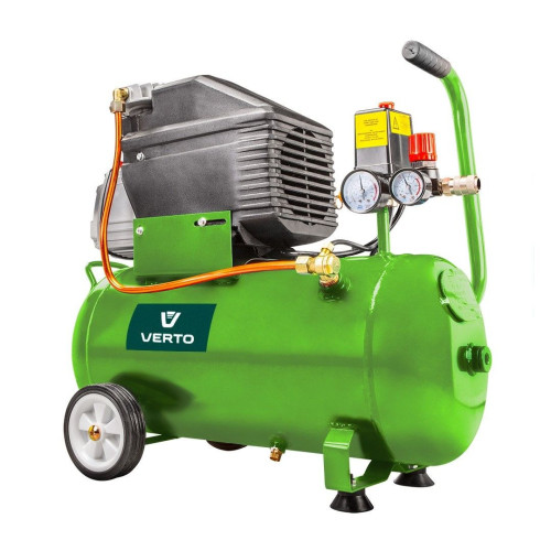 Kompresor olejowy 24 litry Verto - 73K002 - Verto - 1