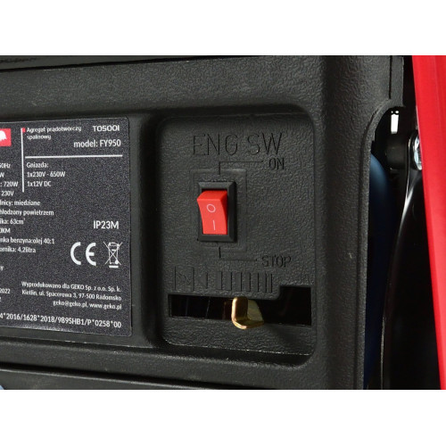 Agregat prądotwórczy 2 KM 720 W Tvardy - T05001 - Tvardy - 9