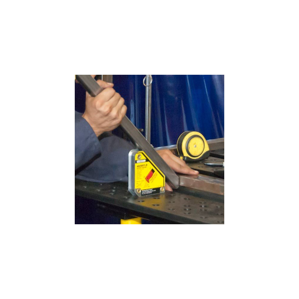 Kątownik magnetyczny StrongHand Adjust-O™ 75 kg z włącznikiem - MSA48-HD - Strong Hand Tools - 3