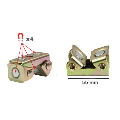 Zestaw podkładek magnetycznych StrongHand V-PADs - MVDF44 - Strong Hand Tools - 6