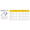 Ścisk przesuwny StrongHand Heavy Duty 520x180 mm - UP205M - Strong Hand Tools - 3