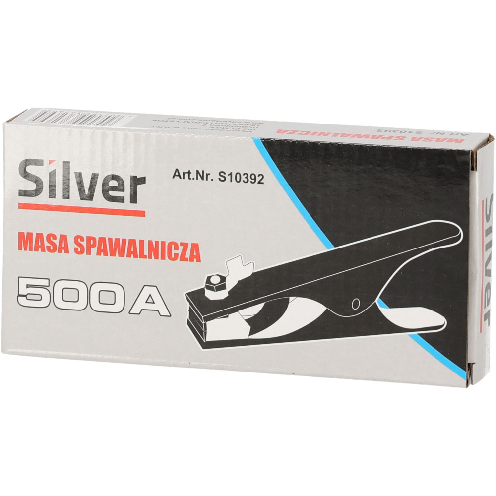 Zacisk masowy kleszczowy Silver 500 A - S10392 - Silver - 3