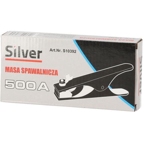 Zacisk masowy kleszczowy Silver 500 A - S10392 - Silver - 3
